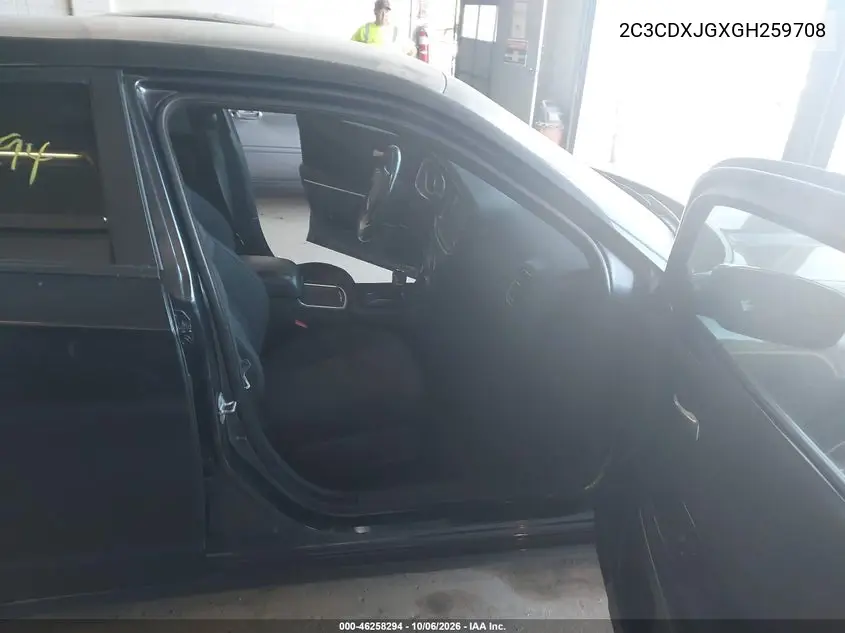 2016 DODGE CHARGER VIN 2C3CDXJGXGH259708 — фото 5