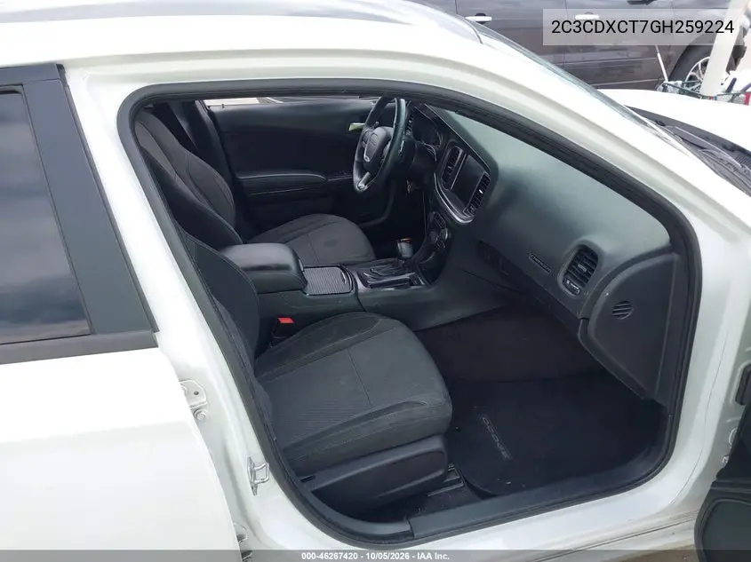 2016 DODGE CHARGER VIN 2C3CDXCT7GH259224 — фото 5
