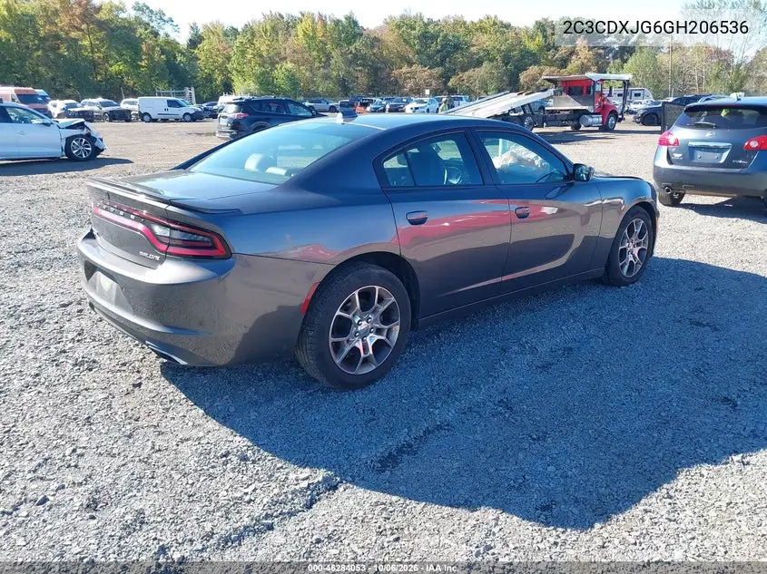 2016 DODGE CHARGER VIN 2C3CDXJG6GH206536 — фото 4