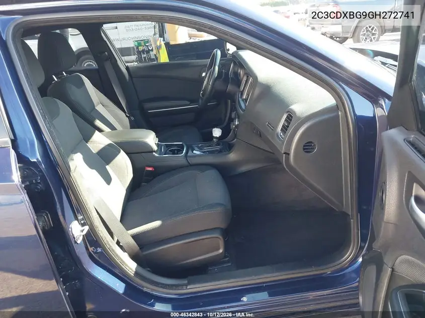 2016 DODGE CHARGER VIN 2C3CDXBG9GH272741 — фото 5
