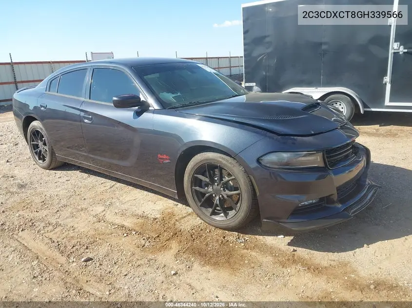 DODGE CHARGER 2016, VIN 2C3CDXCT8GH339566