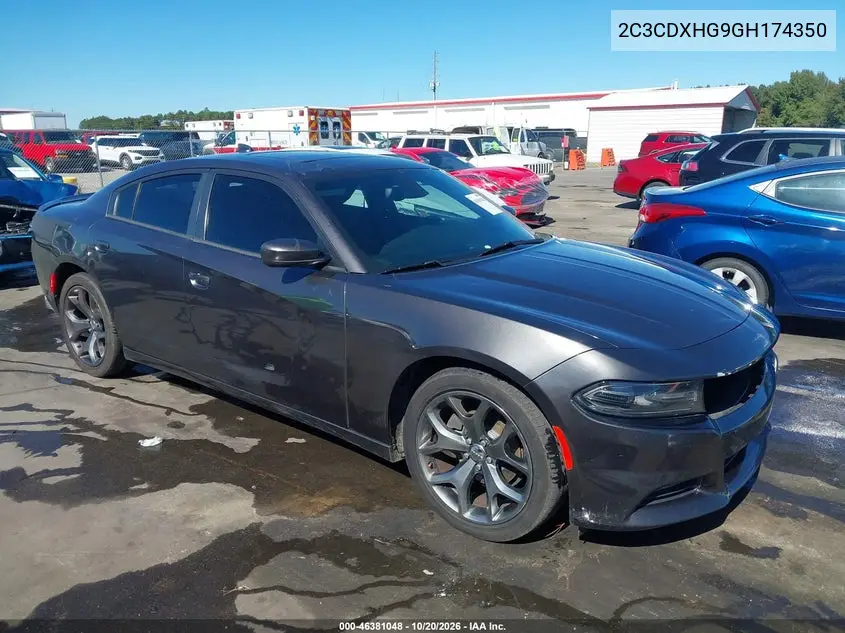DODGE CHARGER 2016, VIN 2C3CDXHG9GH174350