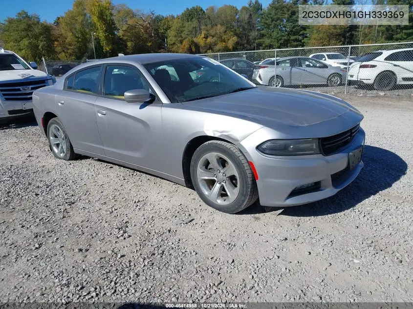 DODGE CHARGER 2016, VIN 2C3CDXHG1GH339369