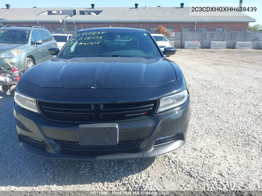 2017 DODGE CHARGER VIN 2C3CDXHGXHH638439 — фото 12