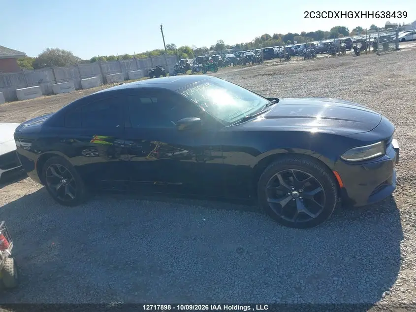 2017 DODGE CHARGER VIN 2C3CDXHGXHH638439 — фото 13