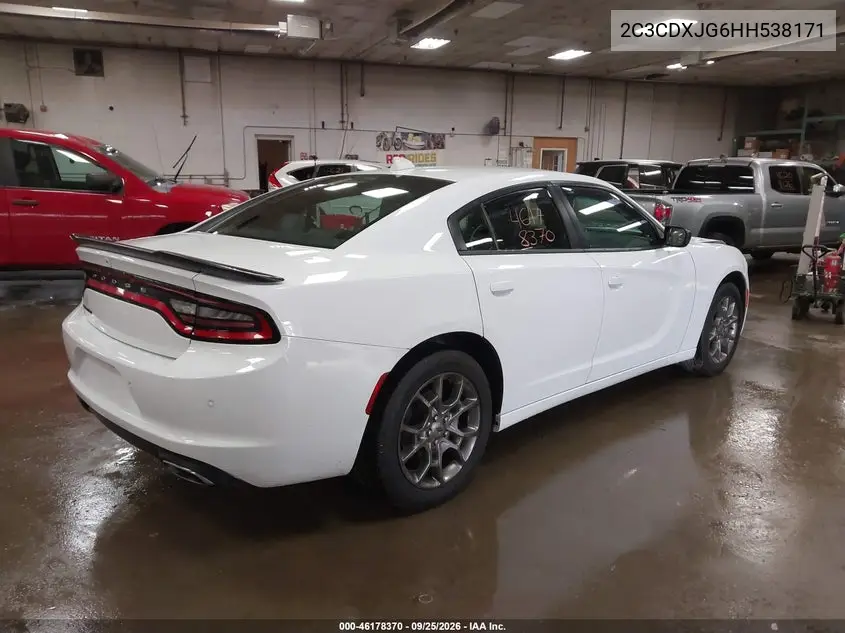 2017 DODGE CHARGER VIN 2C3CDXJG6HH538171 — фото 4
