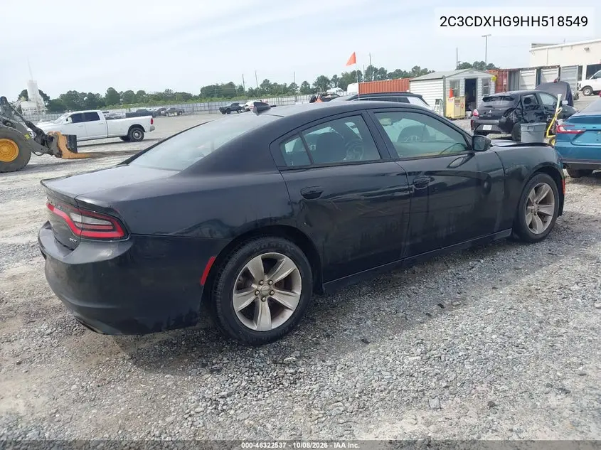 2017 DODGE CHARGER VIN 2C3CDXHG9HH518549 — фото 4