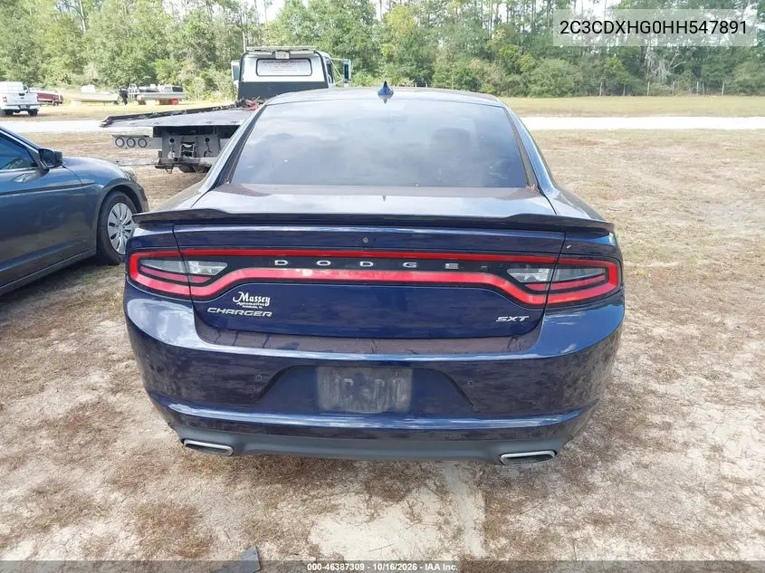 2017 DODGE CHARGER VIN 2C3CDXHG0HH547891 — фото 16