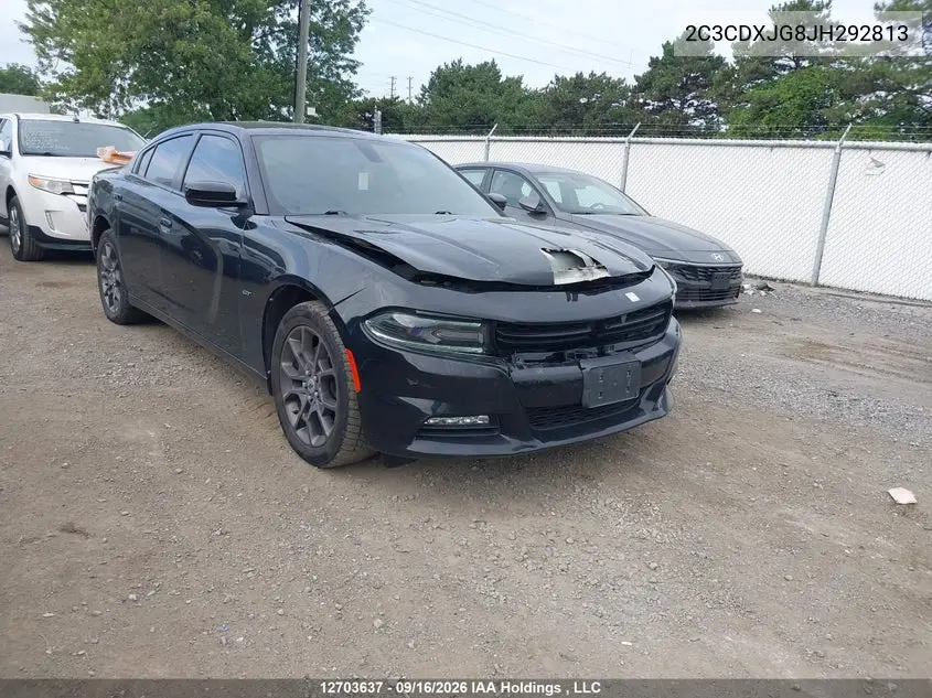 DODGE CHARGER 2018, VIN 2C3CDXJG8JH292813