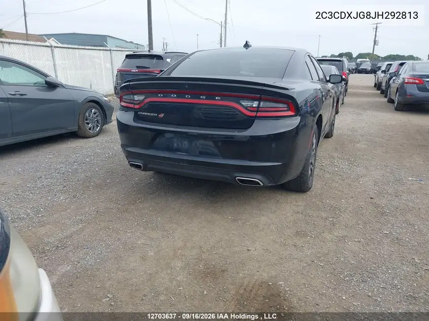 2018 DODGE CHARGER VIN 2C3CDXJG8JH292813 — фото 4