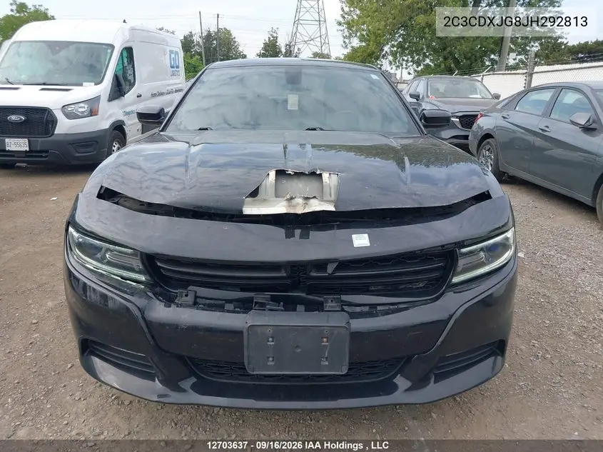 2018 DODGE CHARGER VIN 2C3CDXJG8JH292813 — фото 6