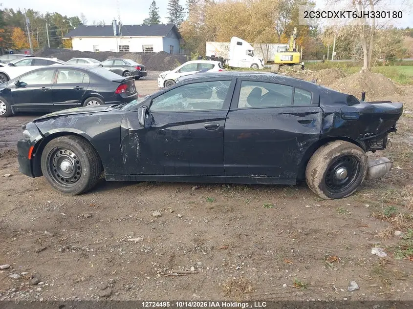 2018 DODGE CHARGER VIN 2C3CDXKT6JH330180 — фото 13