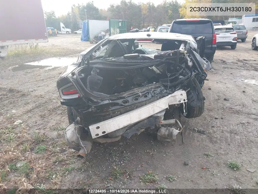 2018 DODGE CHARGER VIN 2C3CDXKT6JH330180 — фото 15