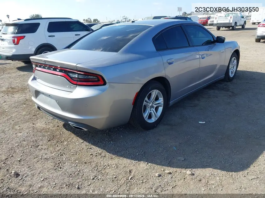 2018 DODGE CHARGER VIN 2C3CDXBG6JH303550 — фото 4