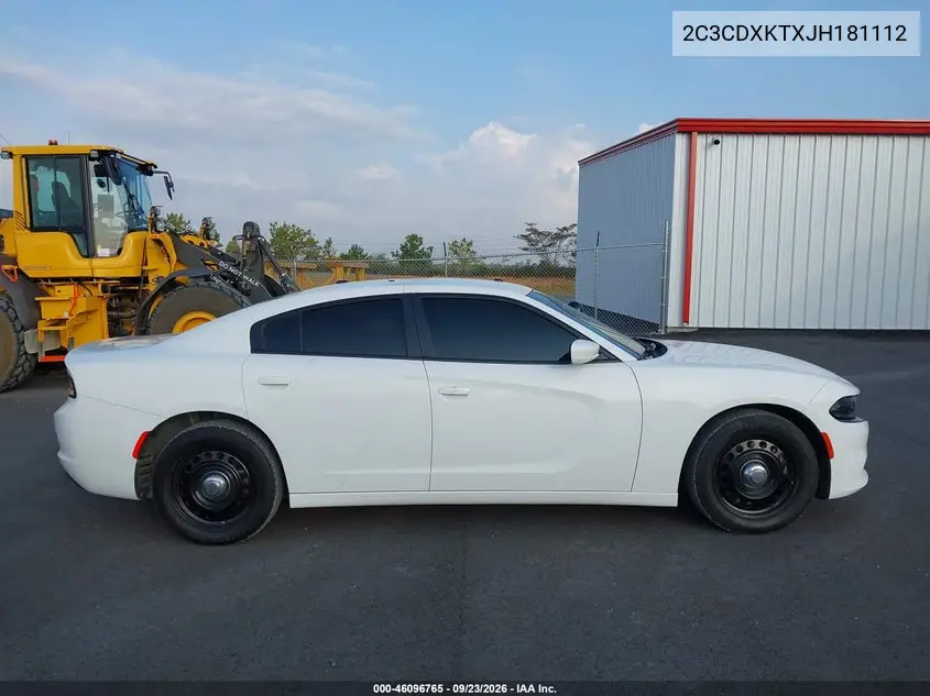 2018 DODGE CHARGER VIN 2C3CDXKTXJH181112 — фото 18
