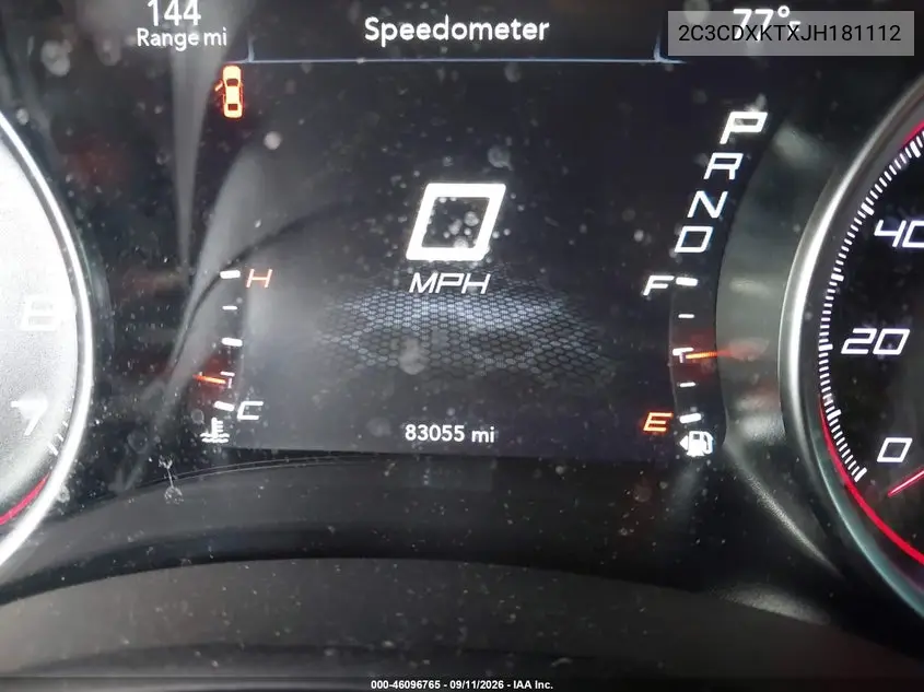 2018 DODGE CHARGER VIN 2C3CDXKTXJH181112 — фото 20