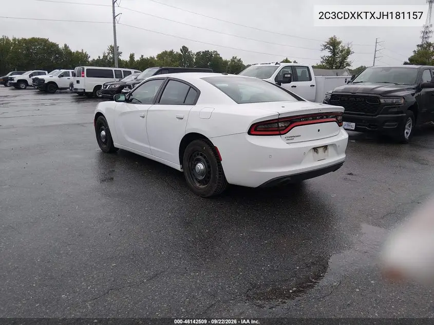 2018 DODGE CHARGER VIN 2C3CDXKTXJH181157 — фото 3