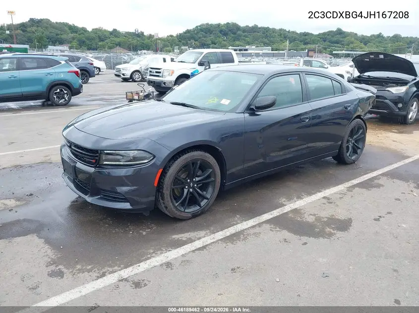 2018 DODGE CHARGER VIN 2C3CDXBG4JH167208 — фото 2