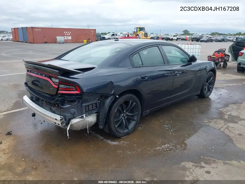 2018 DODGE CHARGER VIN 2C3CDXBG4JH167208 — фото 4