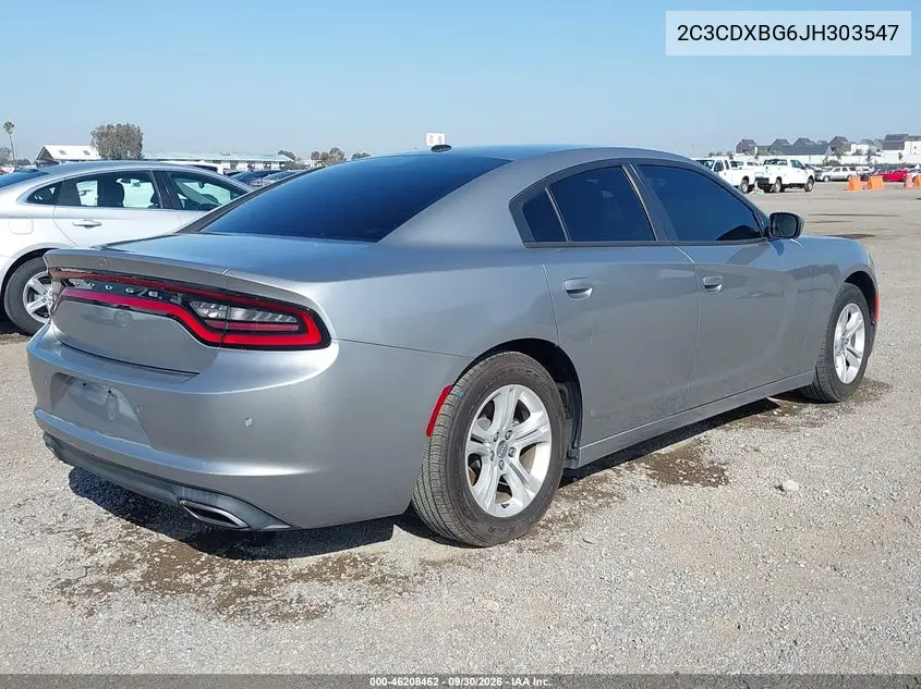 2018 DODGE CHARGER VIN 2C3CDXBG6JH303547 — фото 4
