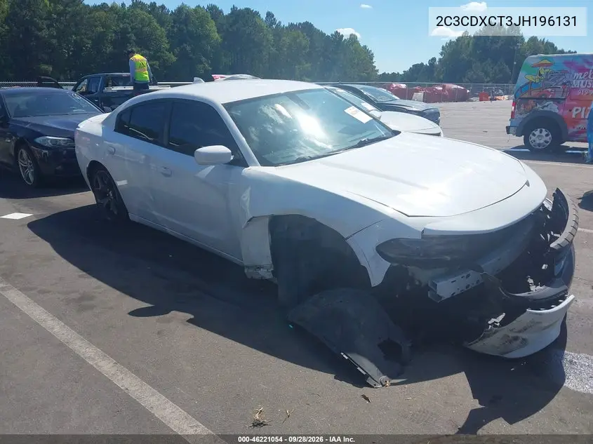 DODGE CHARGER 2018, VIN 2C3CDXCT3JH196131