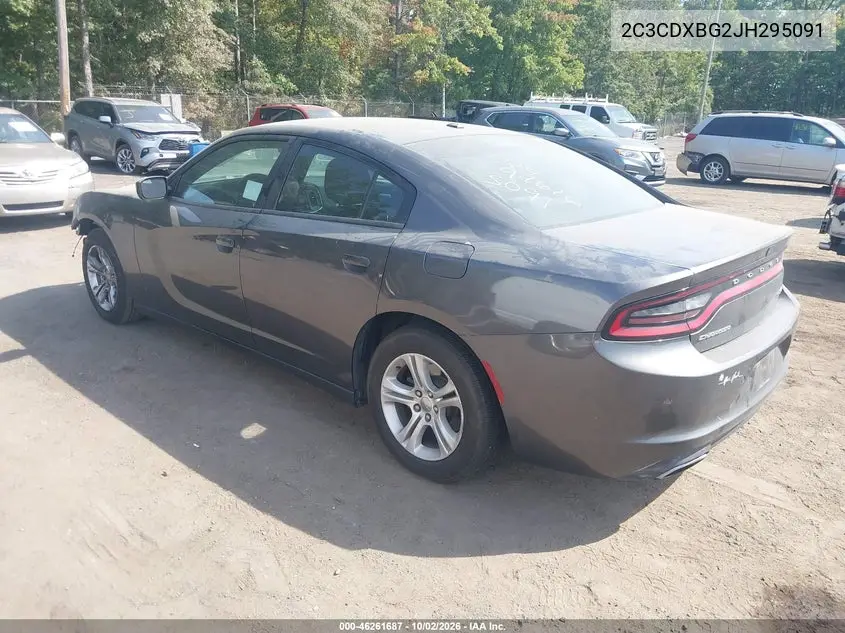 2018 DODGE CHARGER VIN 2C3CDXBG2JH295091 — фото 3