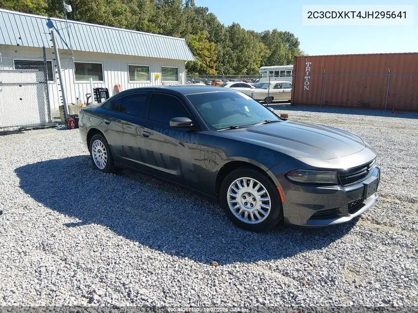 DODGE CHARGER 2018, VIN 2C3CDXKT4JH295641