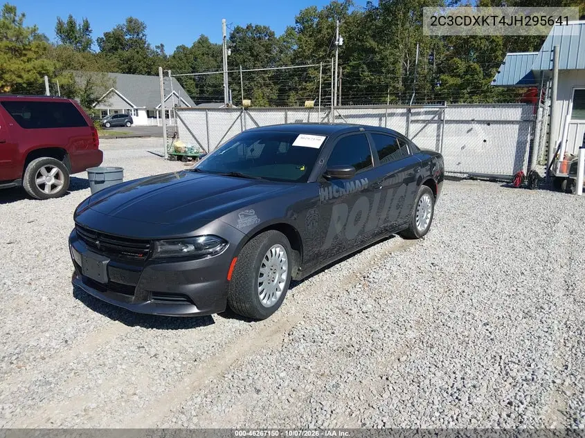 2018 DODGE CHARGER VIN 2C3CDXKT4JH295641 — фото 2