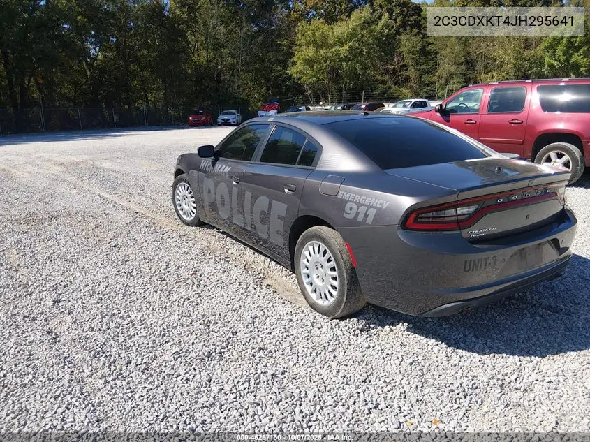 2018 DODGE CHARGER VIN 2C3CDXKT4JH295641 — фото 3