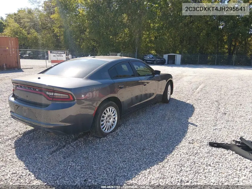 2018 DODGE CHARGER VIN 2C3CDXKT4JH295641 — фото 4