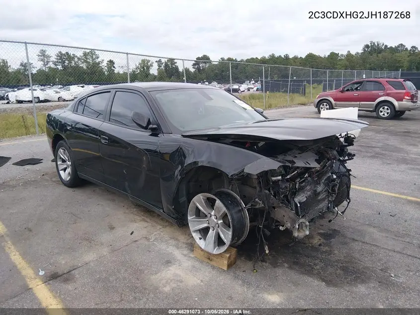 DODGE CHARGER 2018, VIN 2C3CDXHG2JH187268