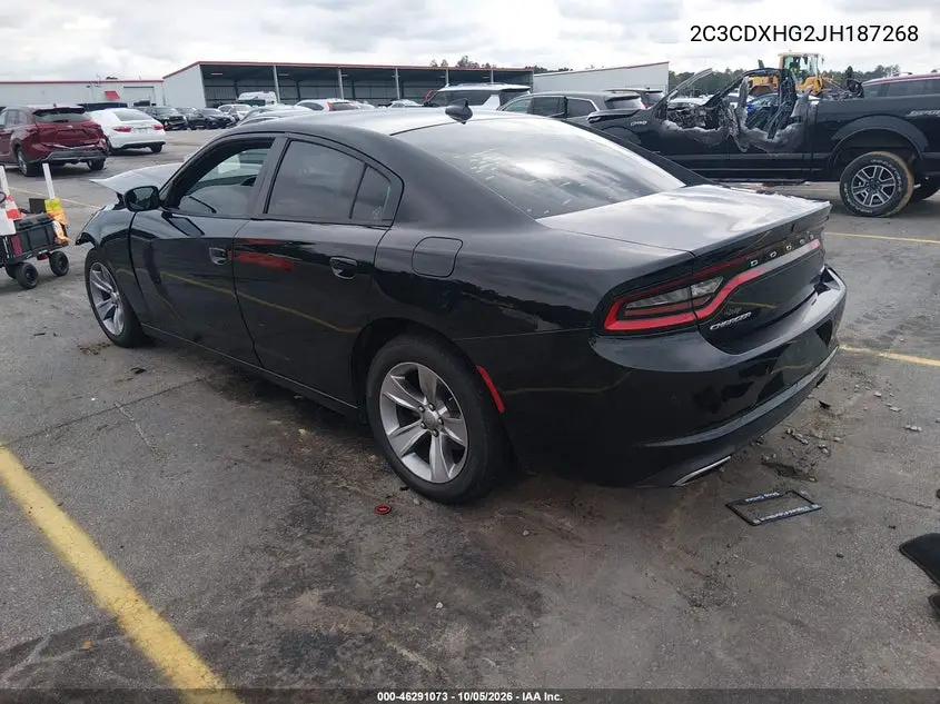 2018 DODGE CHARGER VIN 2C3CDXHG2JH187268 — фото 3