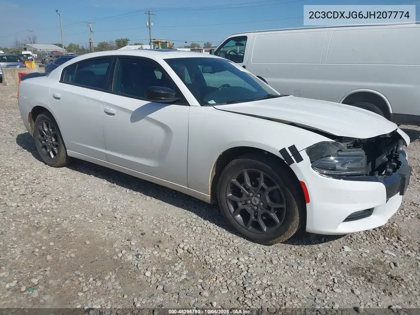 DODGE CHARGER 2018, VIN 2C3CDXJG6JH207774