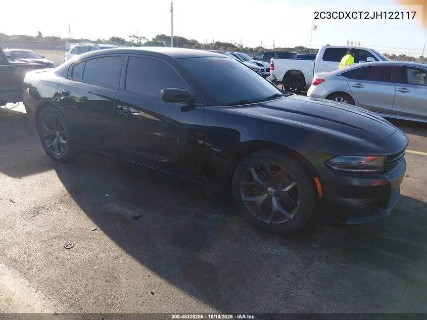 DODGE CHARGER 2018, VIN 2C3CDXCT2JH122117