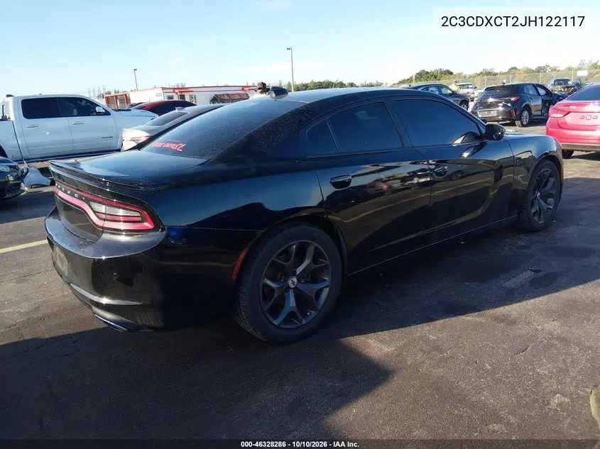 2018 DODGE CHARGER VIN 2C3CDXCT2JH122117 — фото 4