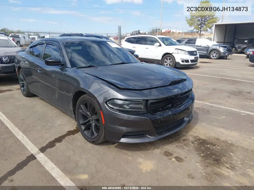 DODGE CHARGER 2018, VIN 2C3CDXBG6JH134873