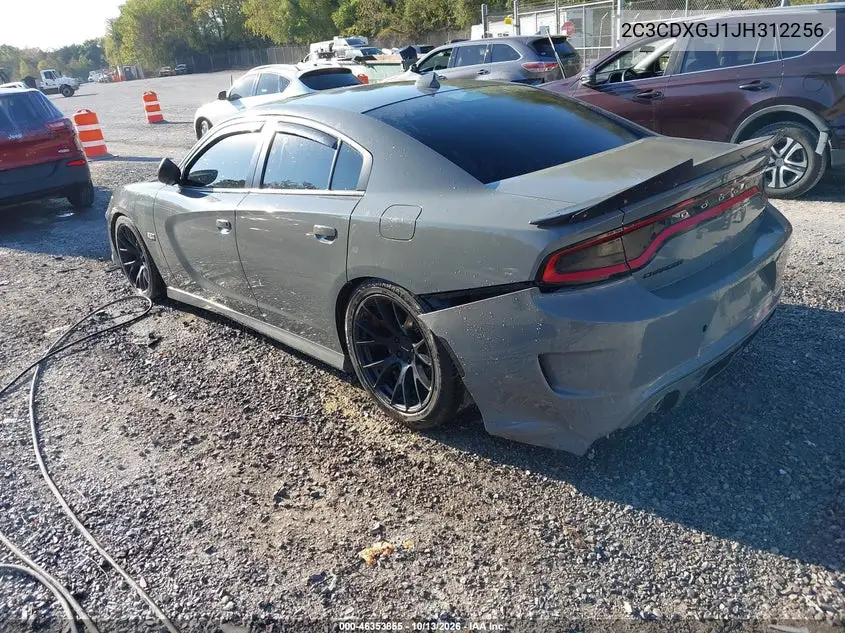 2018 DODGE CHARGER VIN 2C3CDXGJ1JH312256 — фото 3