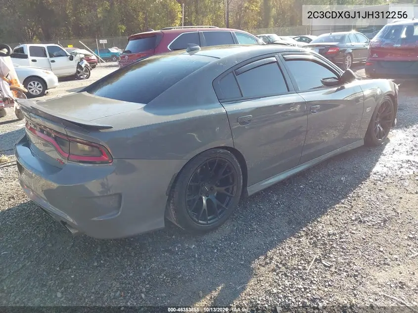 2018 DODGE CHARGER VIN 2C3CDXGJ1JH312256 — фото 4