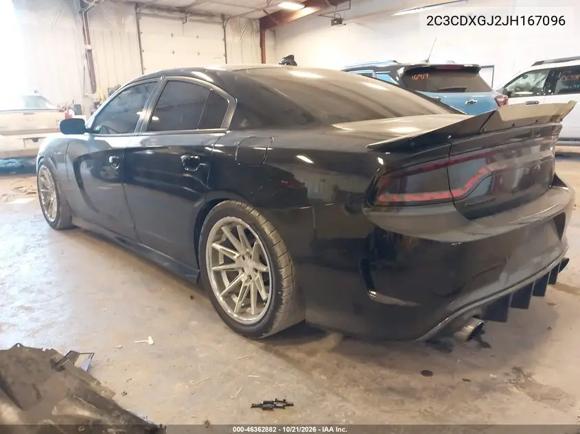 2018 DODGE CHARGER VIN 2C3CDXGJ2JH167096 — фото 3