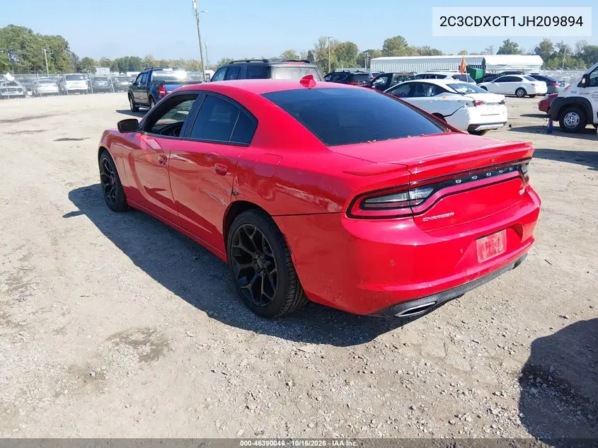 2018 DODGE CHARGER VIN 2C3CDXCT1JH209894 — фото 3