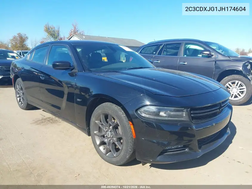 DODGE CHARGER 2018, VIN 2C3CDXJG1JH174604