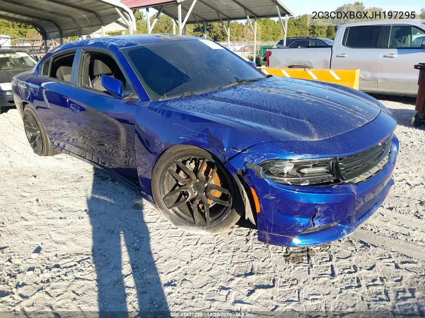 DODGE CHARGER 2018, VIN 2C3CDXBGXJH197295