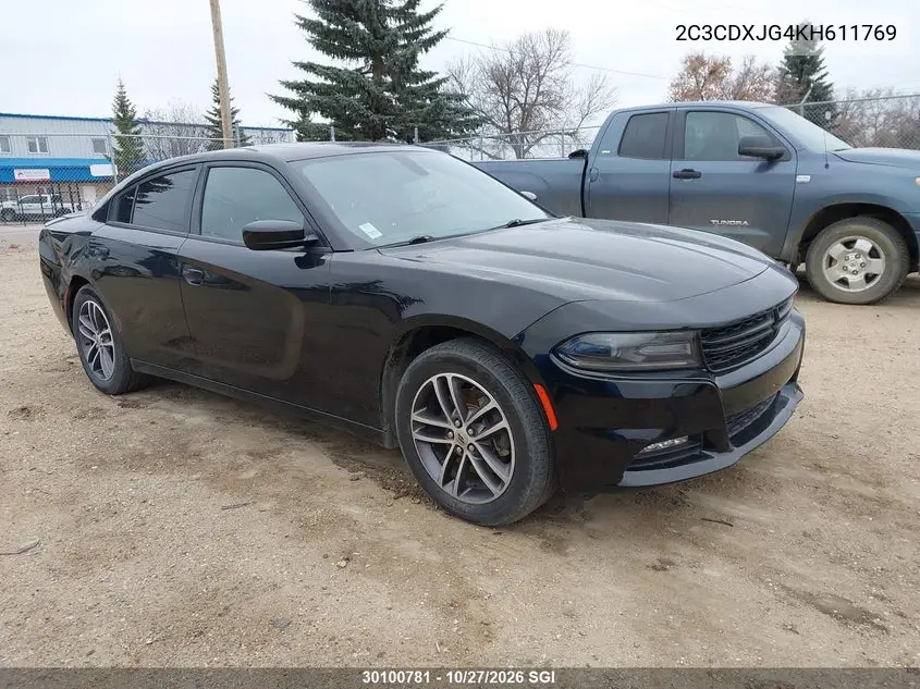 DODGE CHARGER 2019, VIN 2C3CDXJG4KH611769