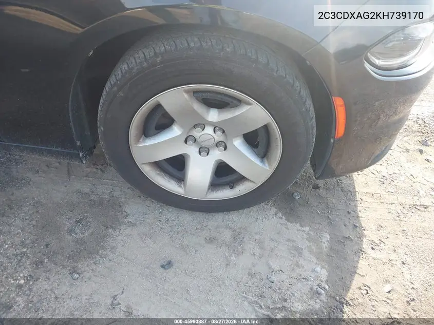 2019 DODGE CHARGER VIN 2C3CDXAG2KH739170 — фото 14