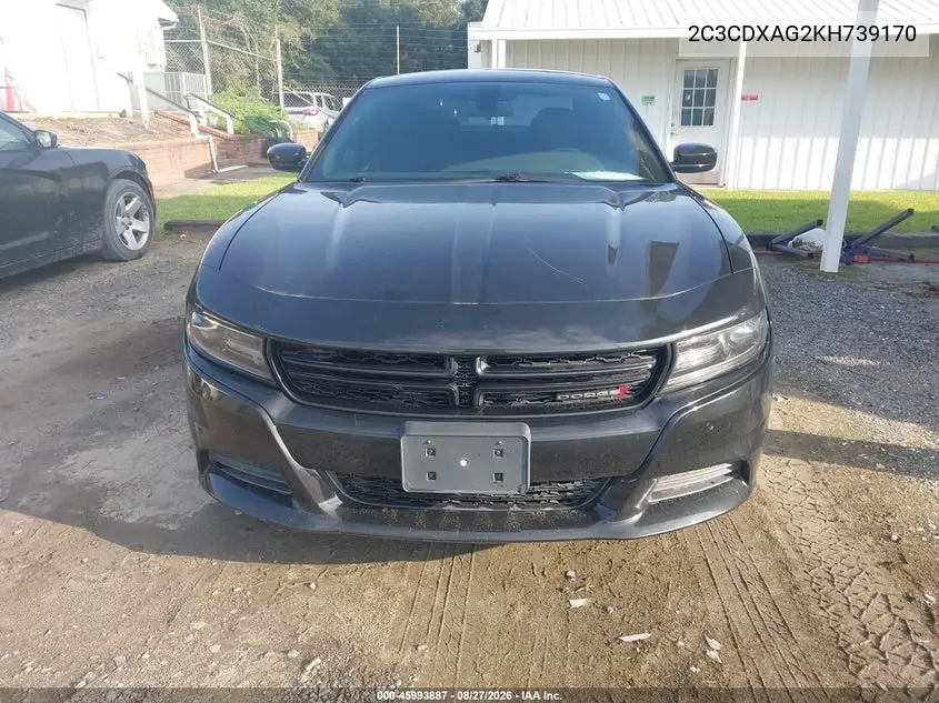 2019 DODGE CHARGER VIN 2C3CDXAG2KH739170 — фото 17