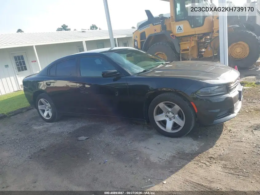 2019 DODGE CHARGER VIN 2C3CDXAG2KH739170 — фото 18