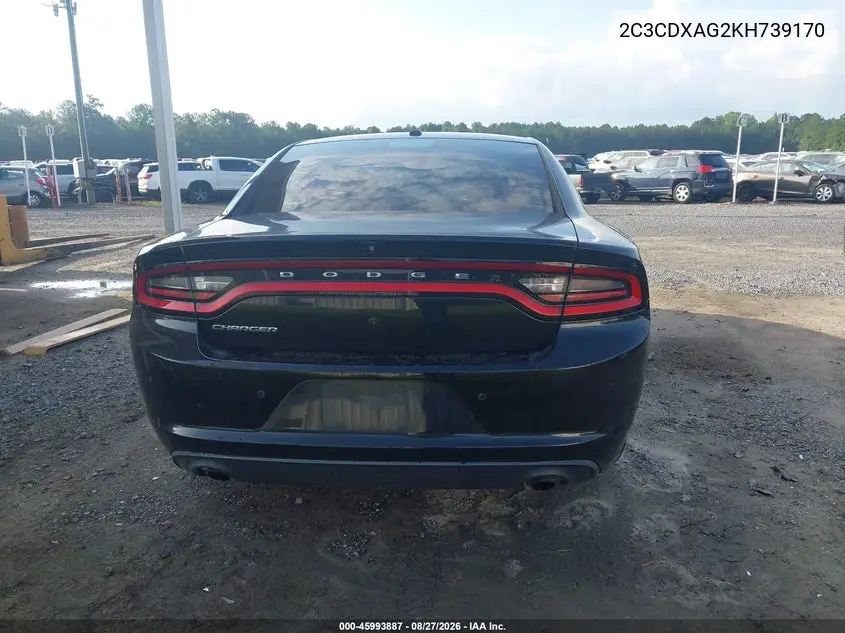 2019 DODGE CHARGER VIN 2C3CDXAG2KH739170 — фото 21