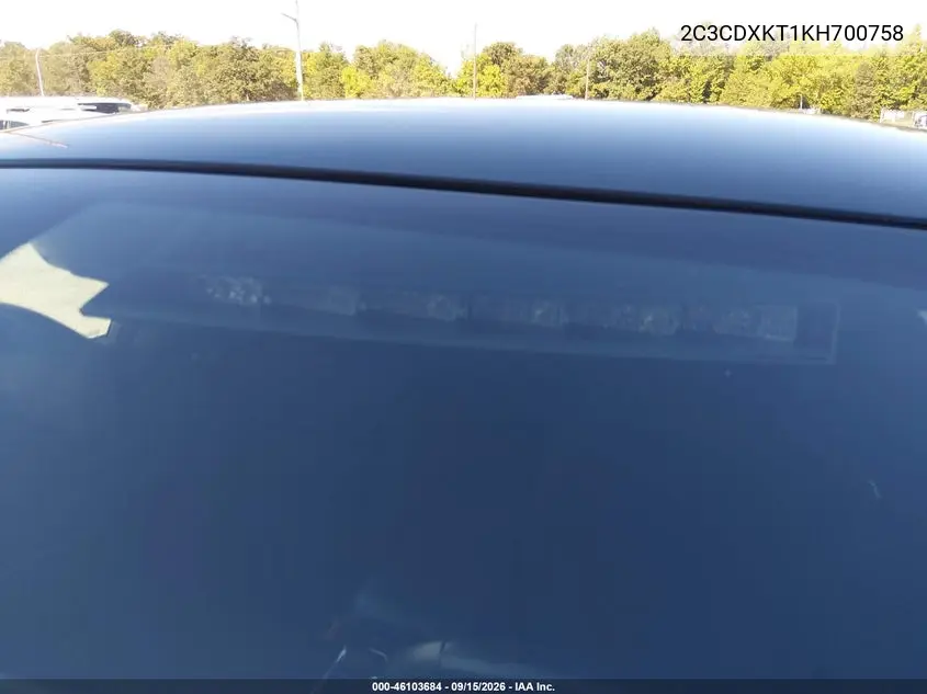 2019 DODGE CHARGER VIN 2C3CDXKT1KH700758 — фото 14