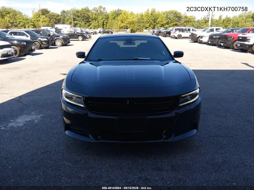 2019 DODGE CHARGER VIN 2C3CDXKT1KH700758 — фото 17