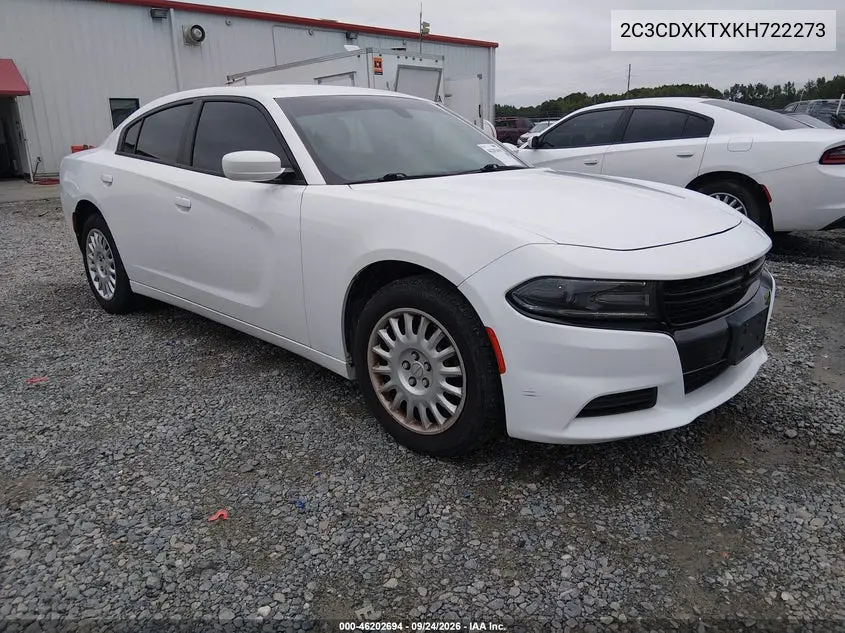 DODGE CHARGER 2019, VIN 2C3CDXKTXKH722273